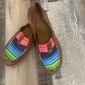 Beautiful Ariat Women’s Criusers Palm Brown slip ons